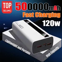 120W 500000mAh High Capacity Power Bank Super Fast Charge Digital Display Power Bank For iPhone 16 15 Xiaomi Samsung Xiaomi 2025 - Image 3