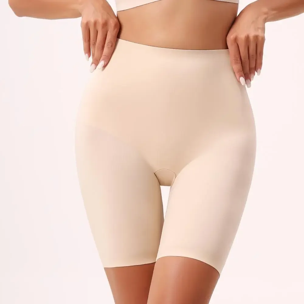 

ZHAN BEAUTY 3360 Double Layers Mid Waist Mid Thigh Shapewear Shorts