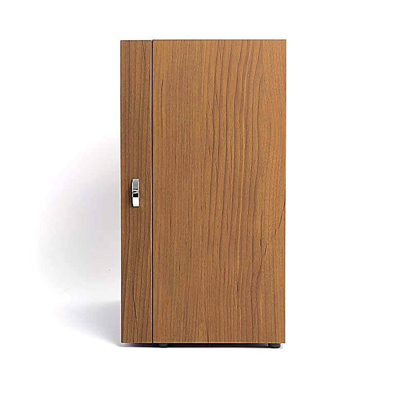 Walnut Grain Wooden Watch Winder for Automatic Watches 4 Box Display Collector Storage Wood with LED Light