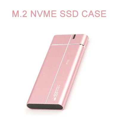 external hard drive case 3.5 Stmagic SSD Case M.2 NVMe Box Enclosure USB 3.1 PCIe M2 SSD Caddy For Type C Gen2 M+B M-Key Case Adapter 10Gbps High Speed external hard disk case HDD Box Enclosures