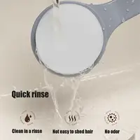 Applicateur de lotion multifonctionnel, applicateur de crème solaire et d'onguent, brosse de douche à long manche pour le corps et le dos 5