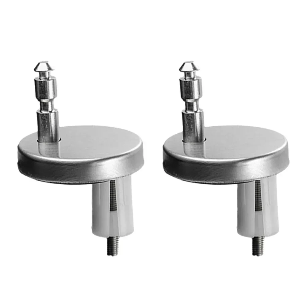 2PCS Toilet Lid Hinge Screws Quick Release Fixing Bolts Toilet Seat Fittings Seat Hinges Cover Accessories