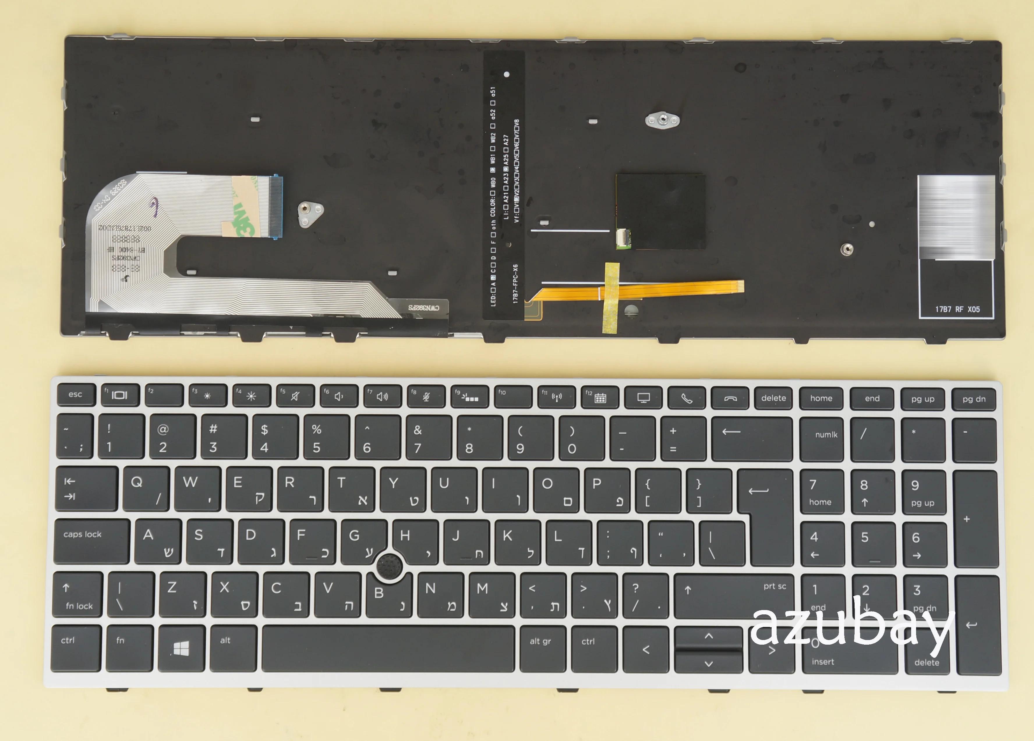 QWERTY-Teclado portátil para HP Elitebook, 850 G5