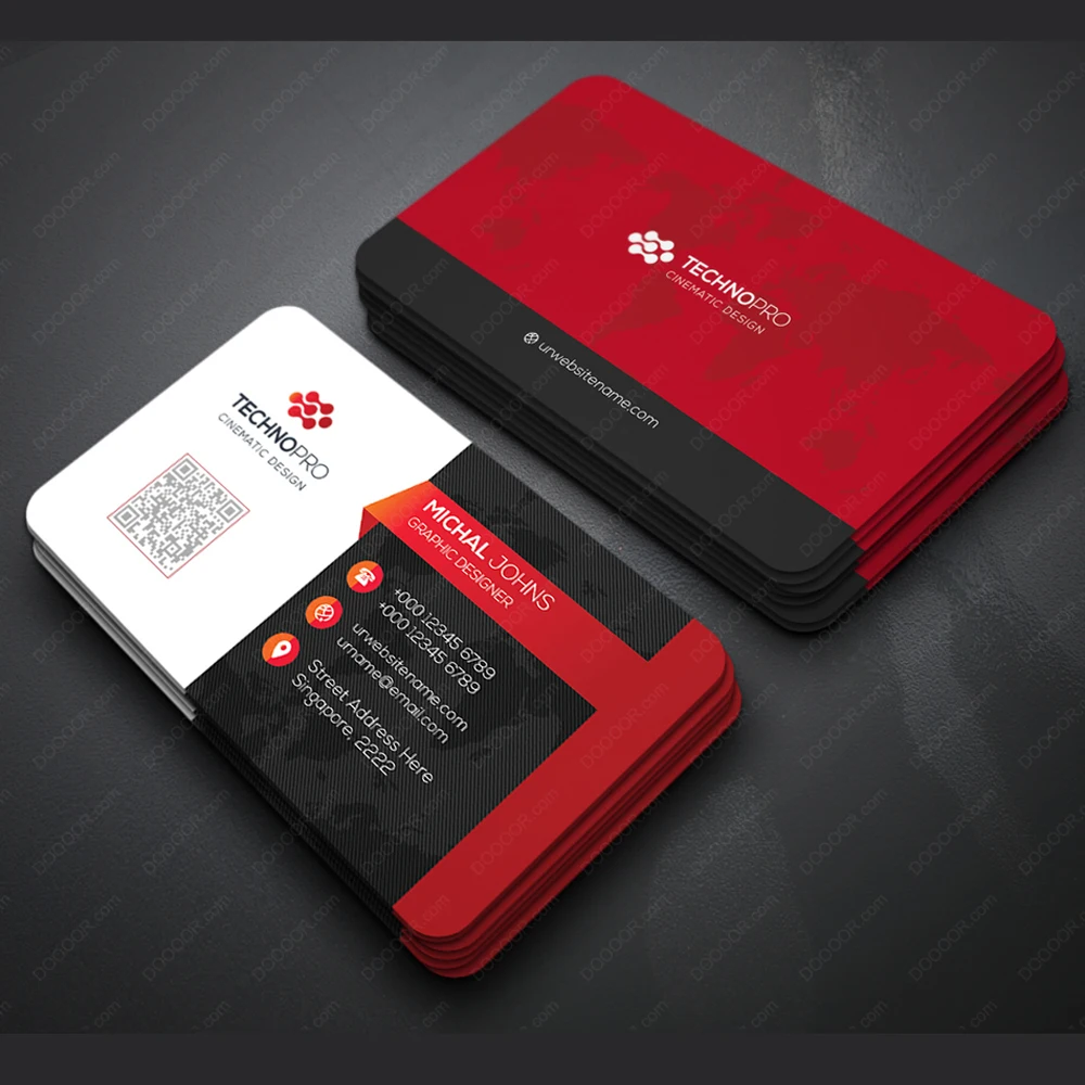 Business Cards Mini Greeting Cards 100PCS Color Double-sided Small Thank You Gift Card 300gmg Paper 9x5.4cm