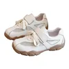 AUTUSPIN Summer Popular Women Sneaker Fashion Leather Patchwork Mesh Shoes Street Style Students Tide Sports Sneakers Size 35-39 6