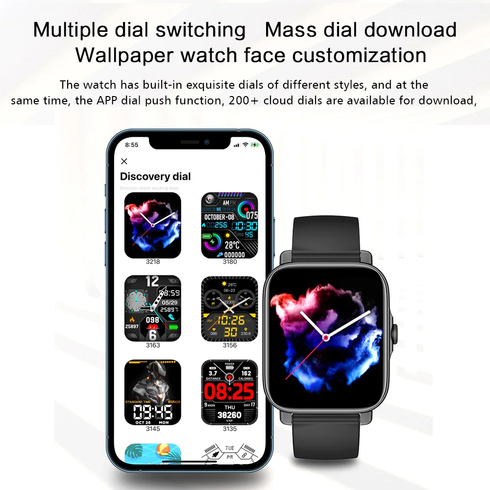 2023   Ʈ ġ  ɹڼ ƮϽ ƮĿ ð IP67   Smartwatch