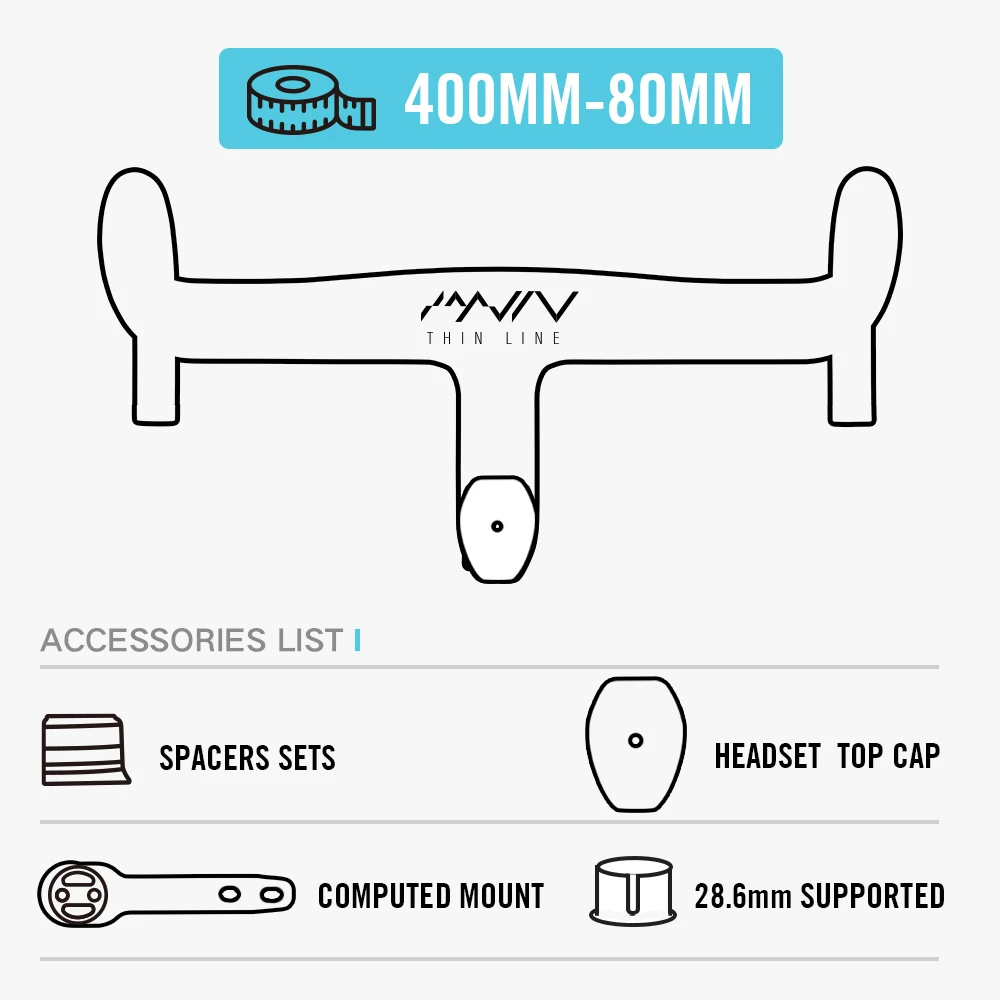 LEXON フルカーボンロード統合ハンドルバー超軽量ロードバイクハンドル