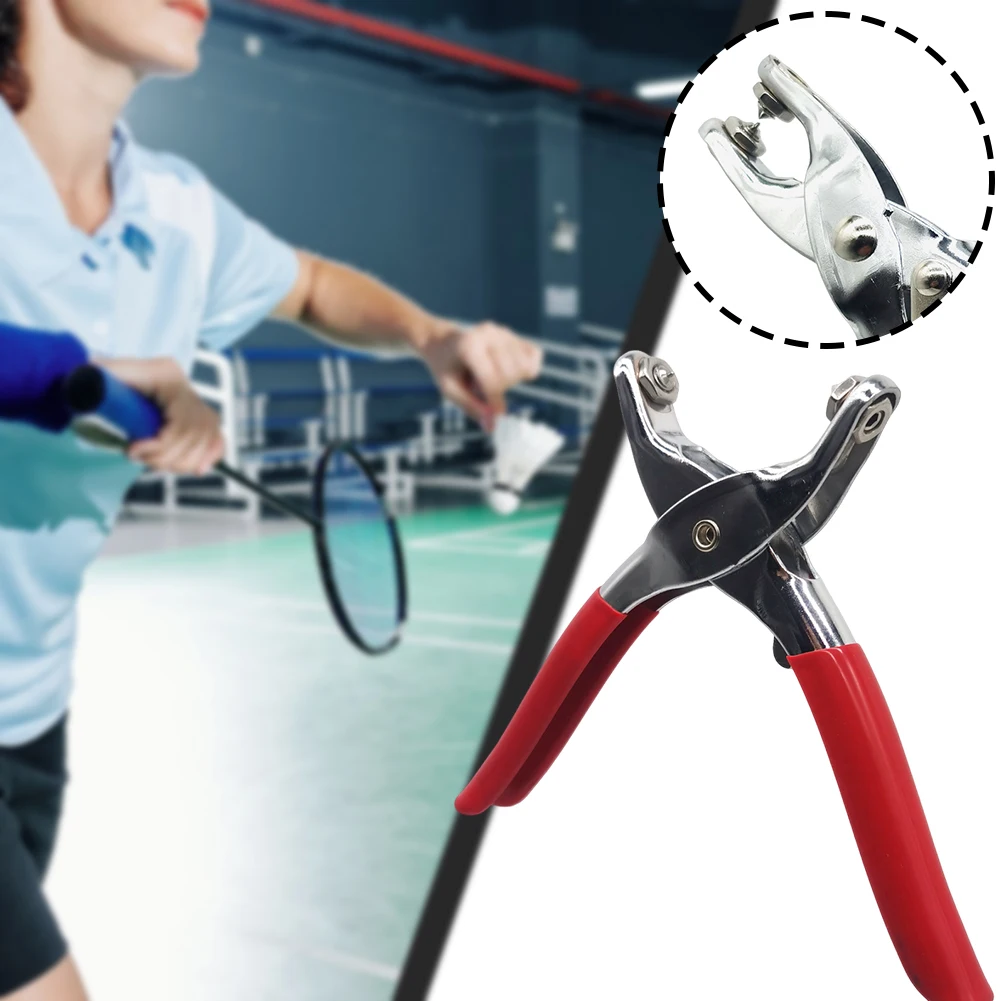 Iron Badmintons Racket Plier Outdoor Grommet Clamp Racket Threading Pincer Tool Badmintons Equipment badminton stringing clamp