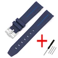 Dark blue blue line