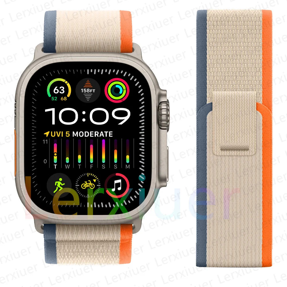 Nylon Sports Bracelet Trail Loop for Apple Watch – Versatile and Durable Strap