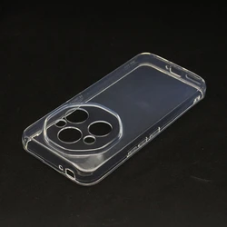Custodia protettiva in silicone trasparente nero morbido TPU per Oukitel WP210