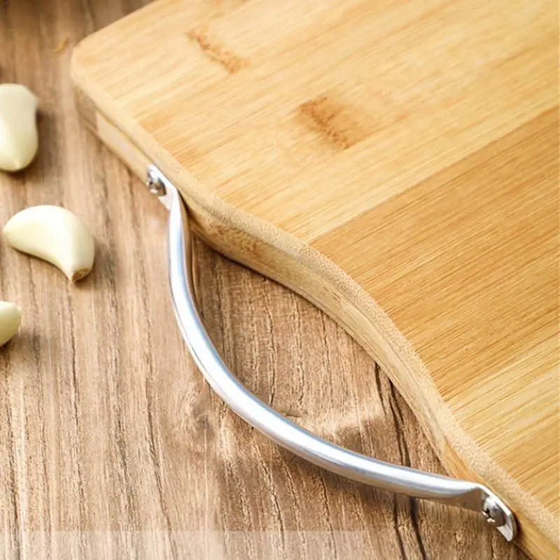 Bamboo Cutting Boards Non-slip Chopping Board With Handle Anti-slip Cutting Board Serving Tray Chopping For Meat Cheese