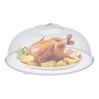 Couvercle anti-éclaboussures pour micro-ondes 22/29CM, avec évent de vapeur, garde la fraîcheur, cuisine, disque d'étanchéité empilable, plaque de couverture, couvercle de bol en plastique 4