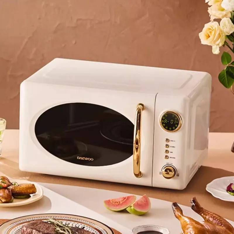 20L Portable microwave oven Daewoo multi function convection microwave oven Rotary plate type light wave ovens 220V