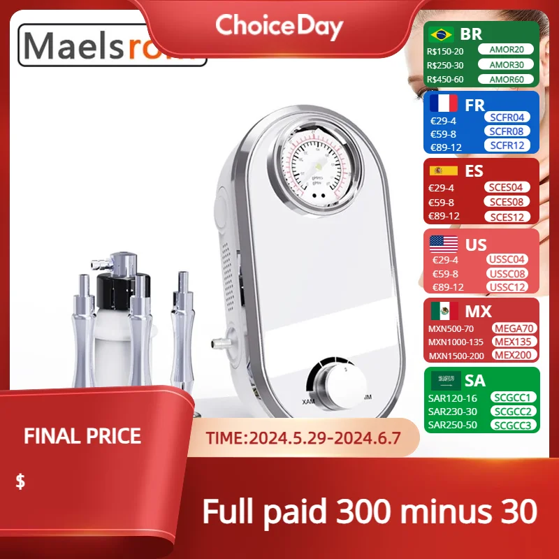 

3 In 1 Diamond Micro Carving Skin Grinder Blackhead Suction And Exfoliation Spray Deep Whitening Beauty Instrument for beauty