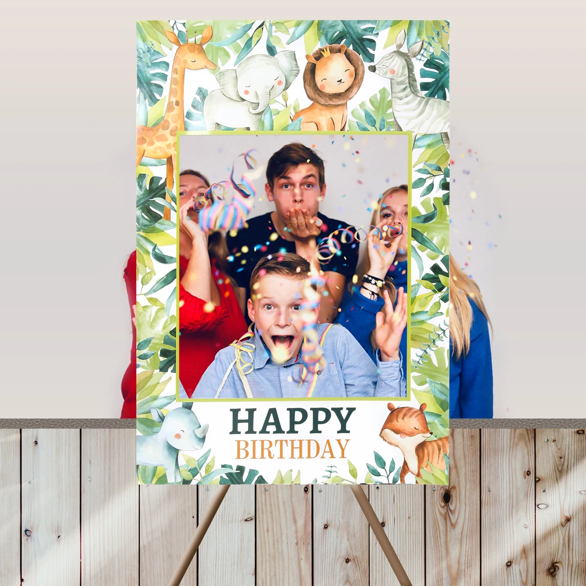 Frame Photo Prop Selfie Booth Picture Handheld Party Inflatable Holiday Giant Paper Wall Display Wedding Birthday Party Supplies photo frame