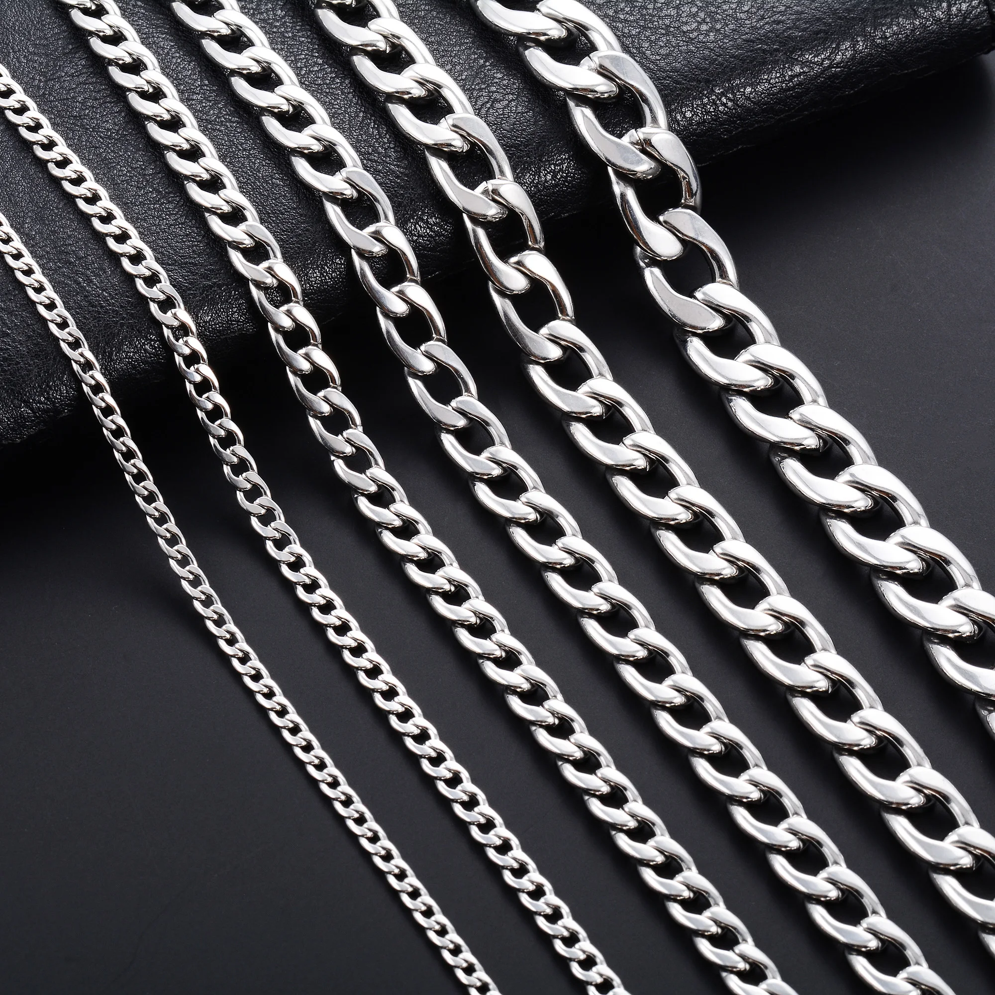 Stainless Steel Necklace For Women Men