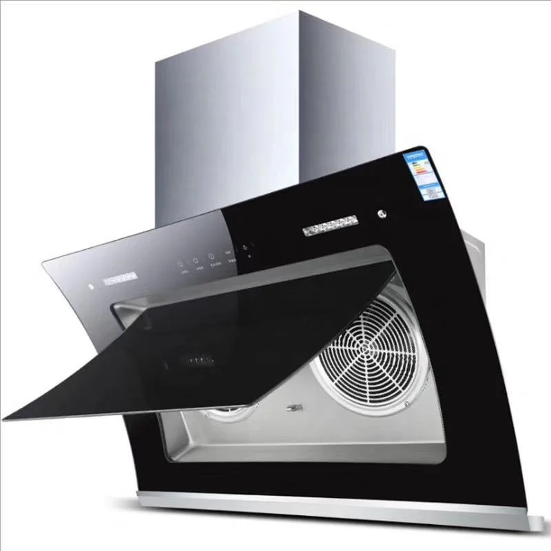 90cm free custom Stainless Steel Chimney household restaurant kitchen chimney appliance range hoods kitchen 2