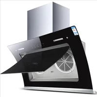 90cm free custom Stainless Steel Chimney household restaurant kitchen chimney appliance range hoods kitchen 2