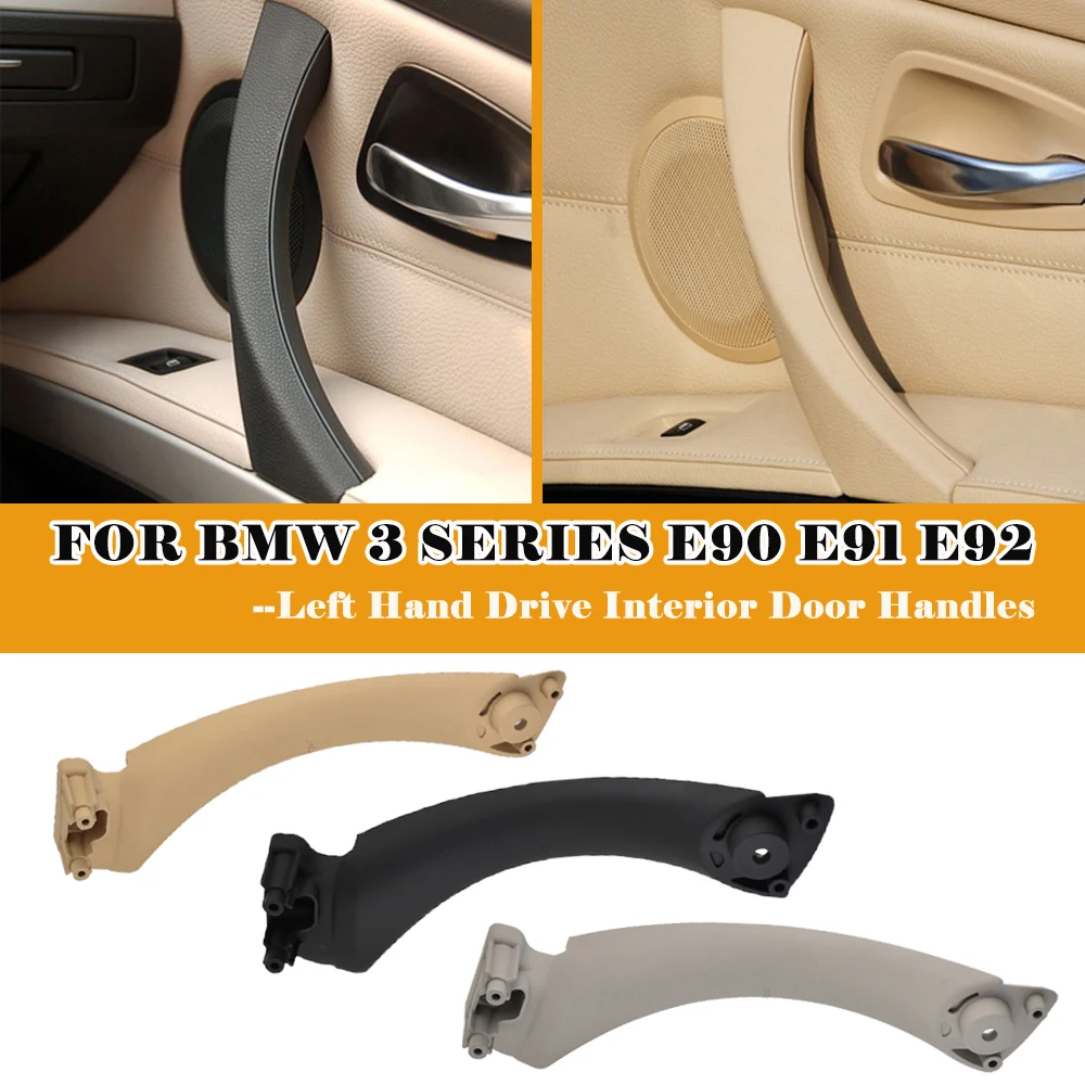 Maniglie Per Porte Interne Per Auto Porte Interne Pannello Maniglia Bar Pull Trim Cover Interna Per Bmw Serie 3 E90 Parti E91 316 318 320 325 328