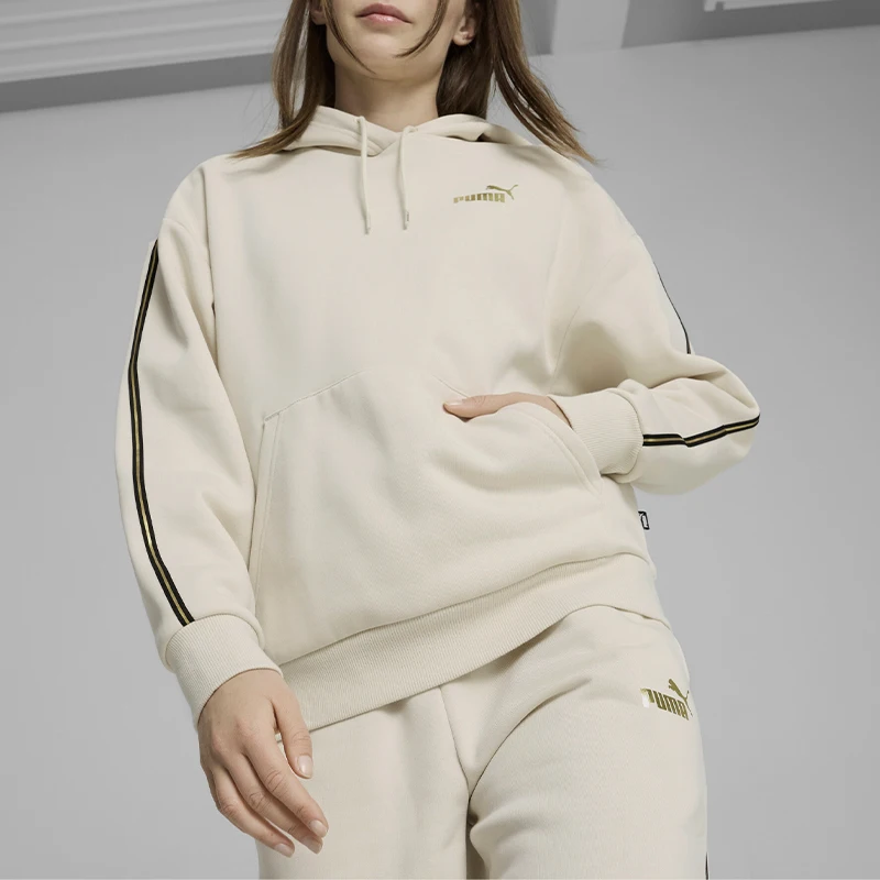 PUMA  가을/겨울 신작 여성 플리스 패치워크 후디 685332-87