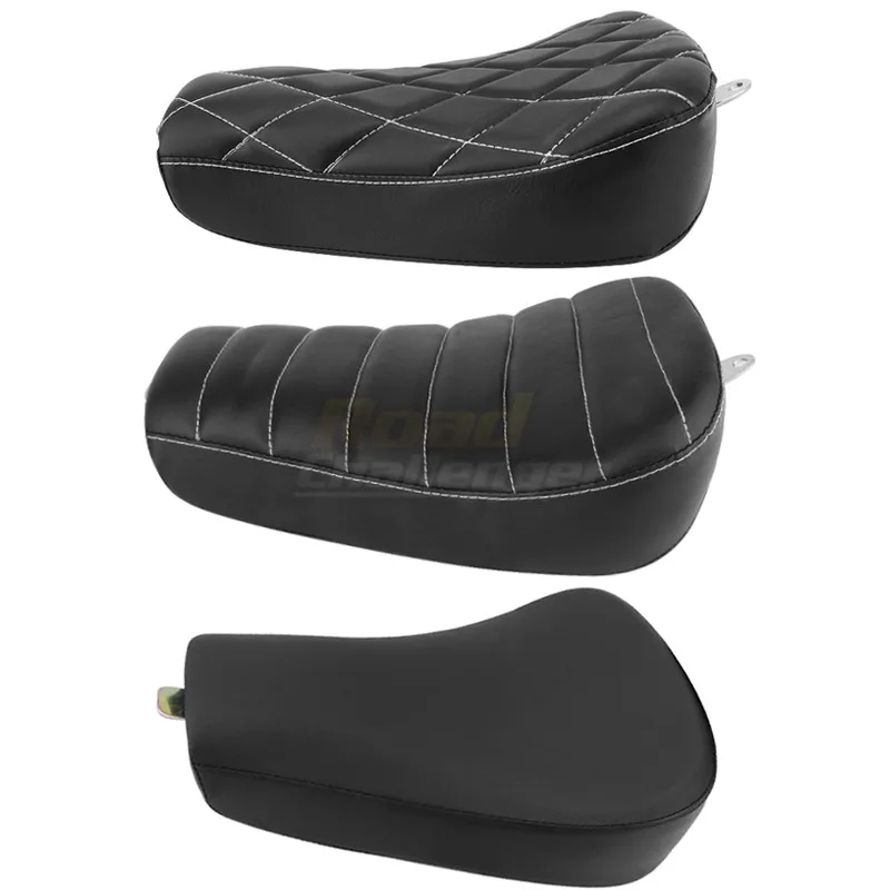 Motorcycle Accessories Driver Front Leather Pillow Solo Seat Cushion For Harley Sportster Forty Eight XL 1200 883 72 48 04-19 |