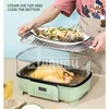 26L Electric Cooker, Household Multifunctional Electric Steamer, Visible And Transparent Steamer 4
