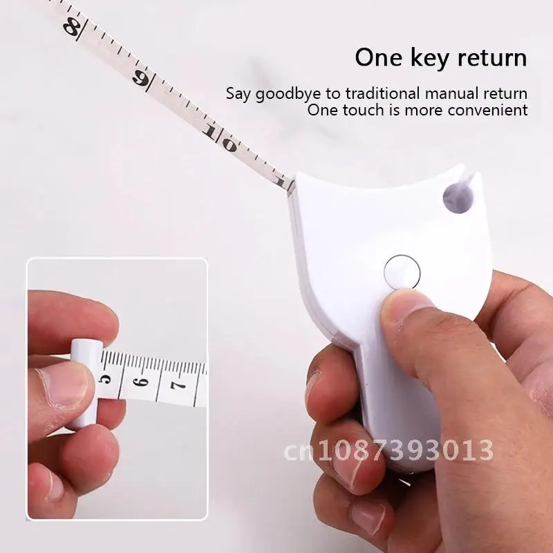 

Lichaam Meetlint Naaien Meter Heerser Bouw Gereedschap Meetinstrument Voet Meter Tailor-Voet Centimeter Tape