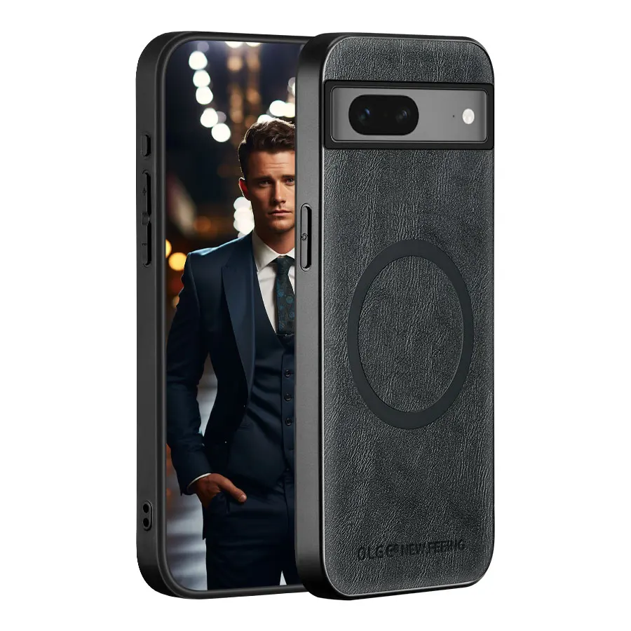 Premium PU Leather Anti-Fingerprint Soft Touch Non-Slip Full Protection Case