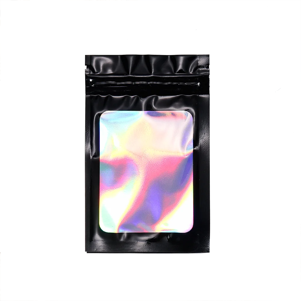 50pcs/Lot Holographic Laser Color Self-Sealing Plastic