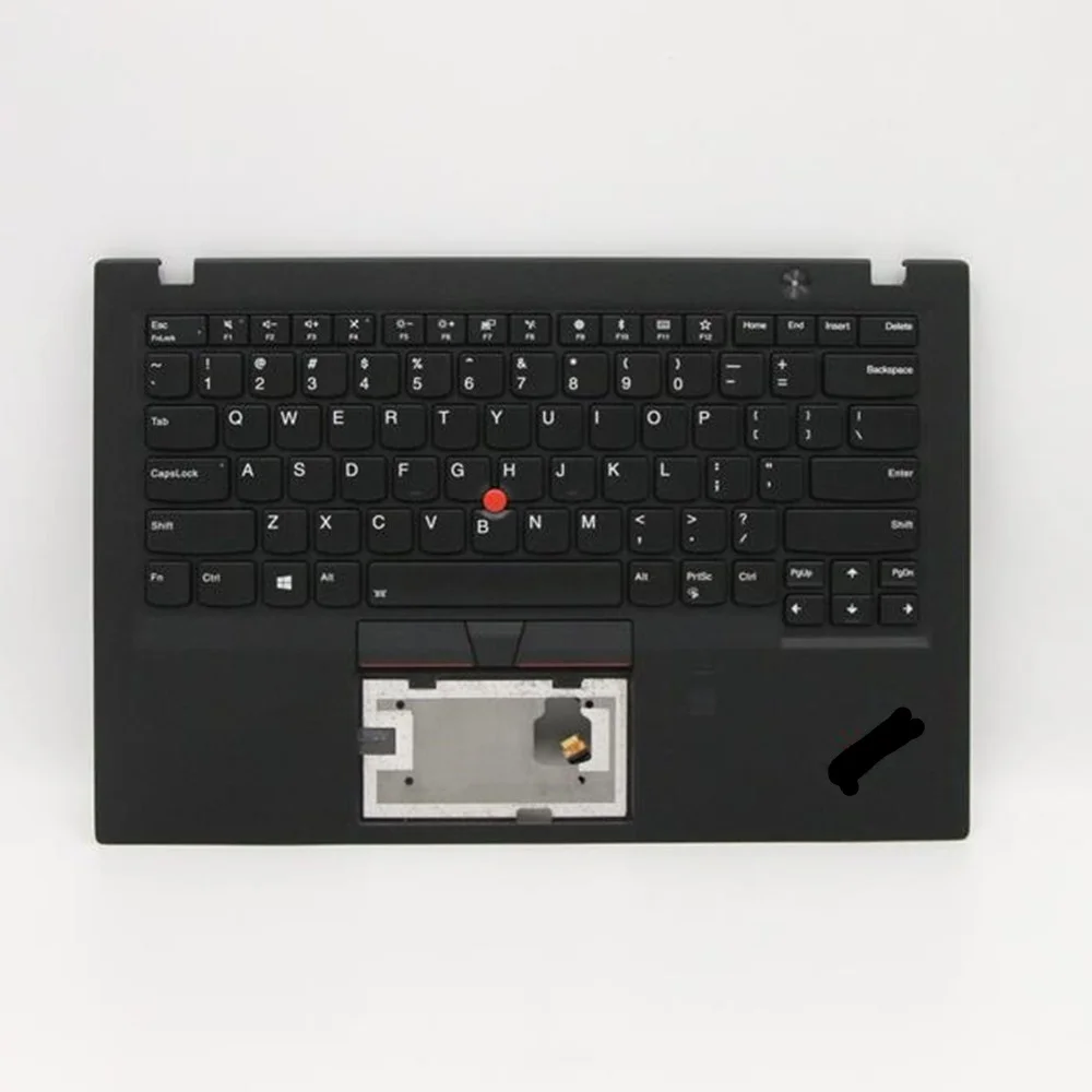 

New and Original for Lenovo Thinkpad X1 Carbon 6th Gen Palmrest cover case US English Backlit Keyboard 02HL880 01YR573