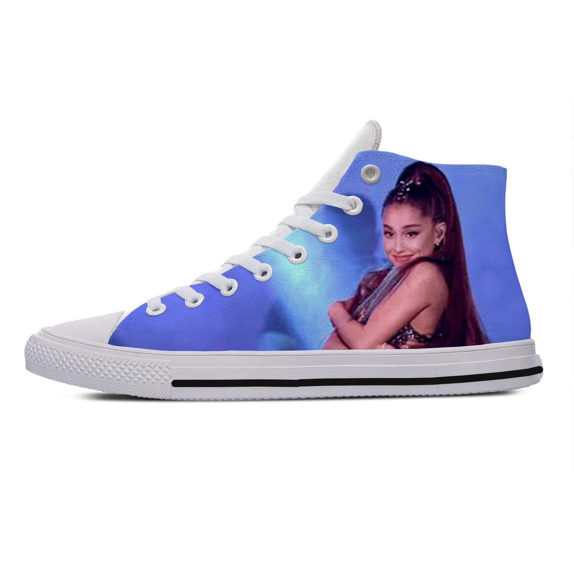 Hot Cool Fashion Summer High Quality Sneakers Casual Shoes Men Women Ariana Grande High Help Classic Board Shoes Latest Shoes