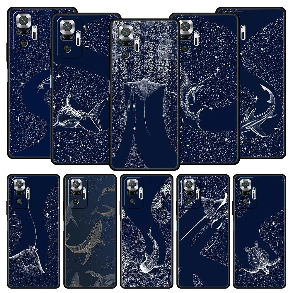 Killer Whale Orca Design Soft TPU Phone Case