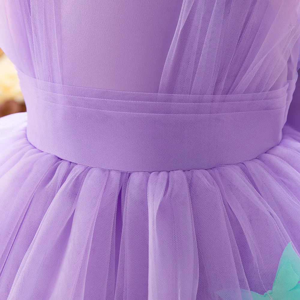 Baby Mädchen Schneewittchen Prinzessin Kleid Kleinkind Frozen Exotisches Partykleid Anna Elsa Cosplay Kleider Kinder Jasmin Green Kostümkleidung – Detail 40