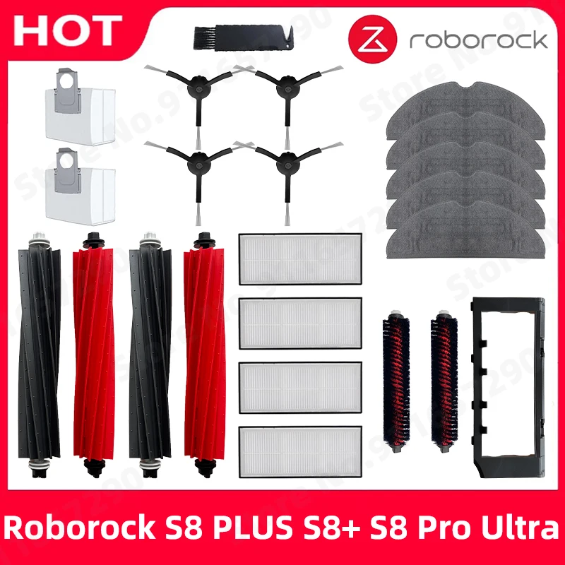 Roborock S8, S8+, S8 Pro Ultra Accessories Replacement Set (x12)