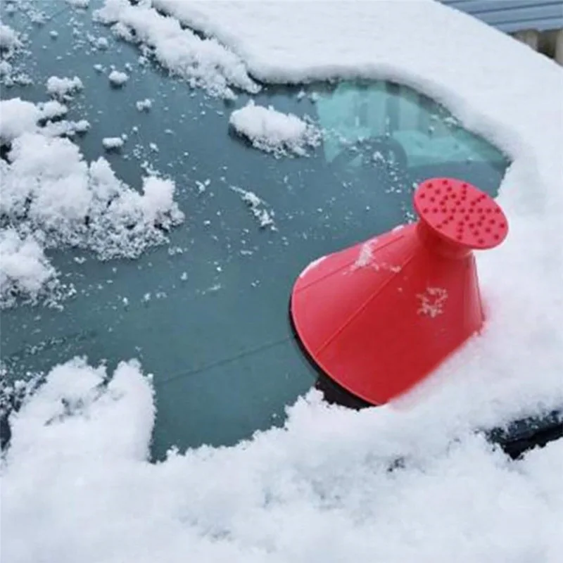 Winter Auto Car Magic Window Windshield Car Ice Scraper Shaped Funnel Snow Remover Deicer Cone New Scraper for Glass cleaning scraper glass scraper glass window scraper scraper tool scraper cleaner