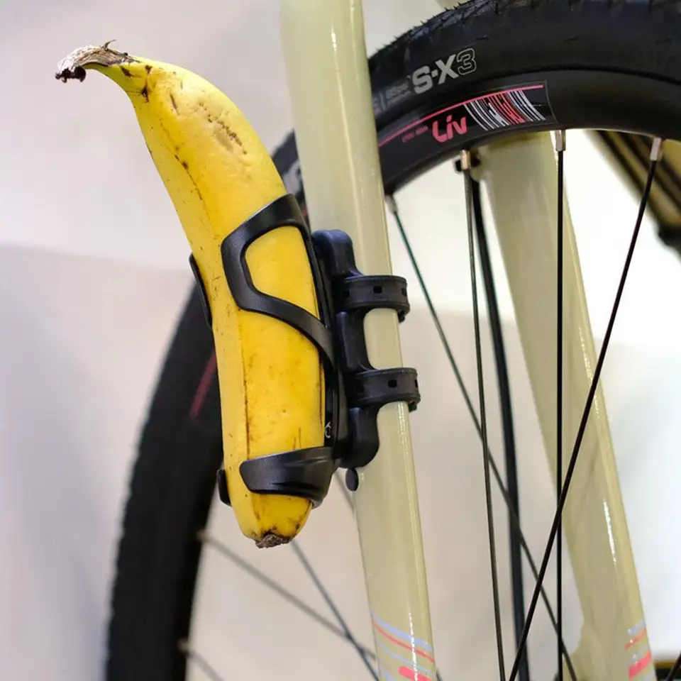 Portabanana Per Bici Baoblaze – Supporto In PP Per Telaio, 12x4,3x5,6 Cm, Per Spuntini Durante Il Ciclismo, Regalo Per Ciclisti