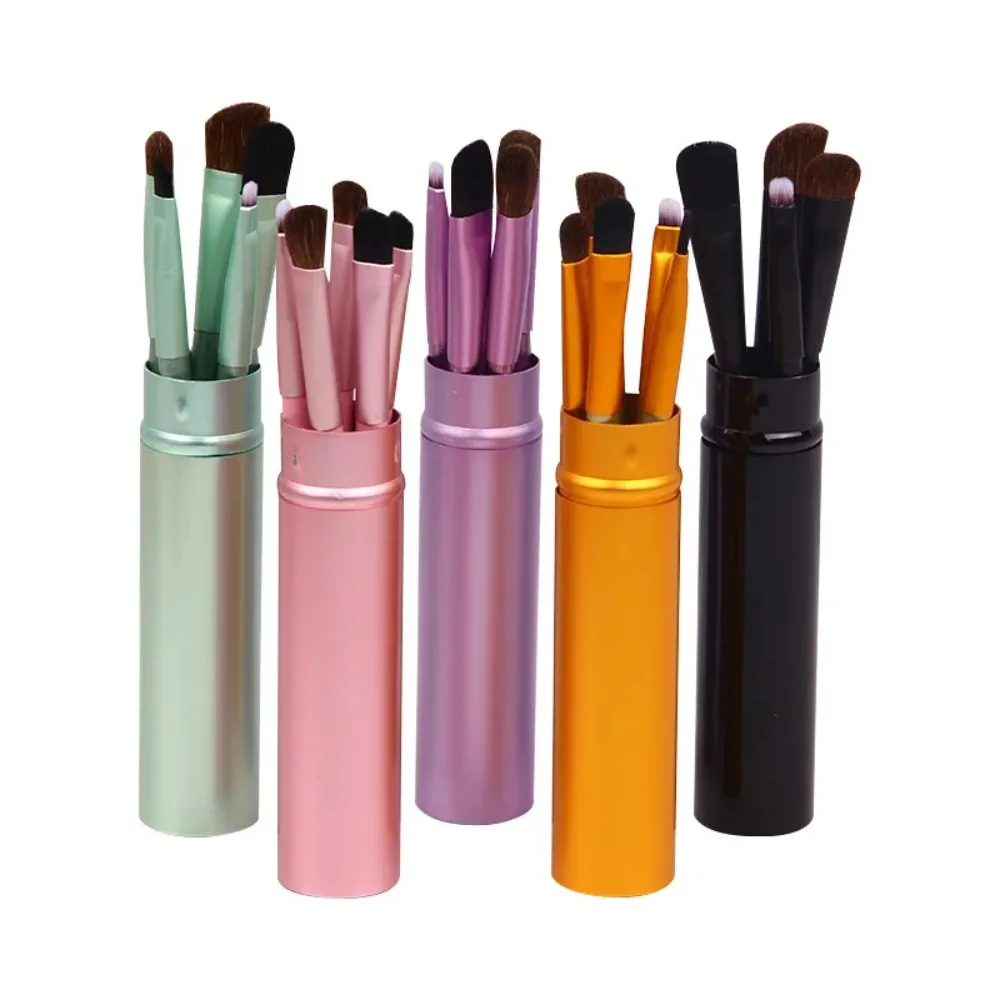 

5Pcs Makeup Brushes Eyeshadow Concealer Eye Brush Set Eyebrow Lip Beauty Make Up Skin-friendly Brushes Women Cosmestic Tool