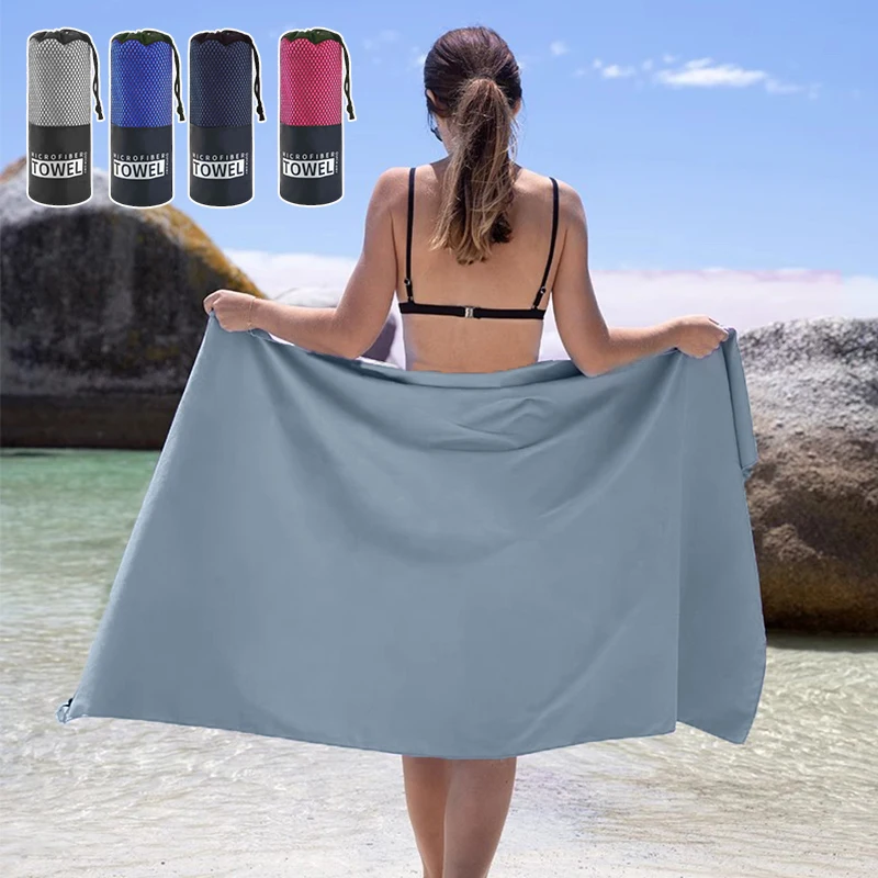 Microfiber Towels Quick Dry Beach Towel Gymnastics Fitness Swimming Yoga Gym Towel Ultra Soft Sports Towels