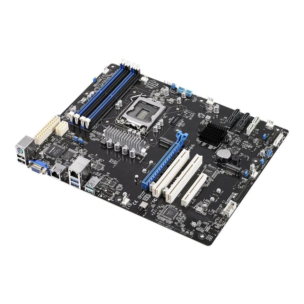 ASUS 서버 마더보드 C242 LGA 1151 DDR4 32GB VGA 지원 E-2100용 P11C-X