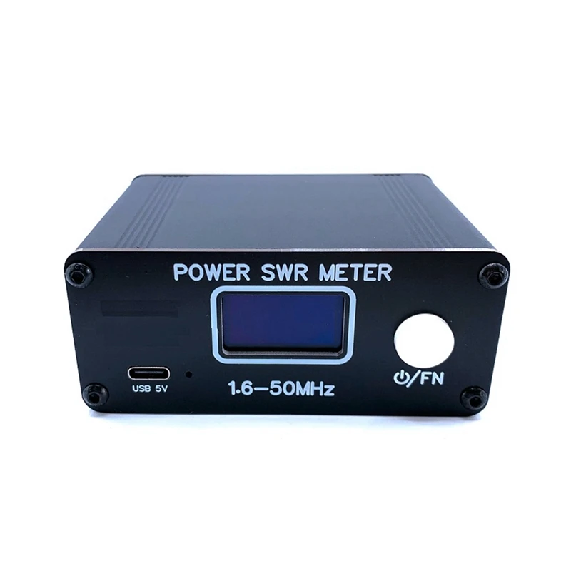 

CP Version QRP 150W 1.6-50Mhz SWR HF Short Wave Standing Wave Meter SWR / Power Meter FM/AM/CW/SSB Mini Spare Parts Accessories