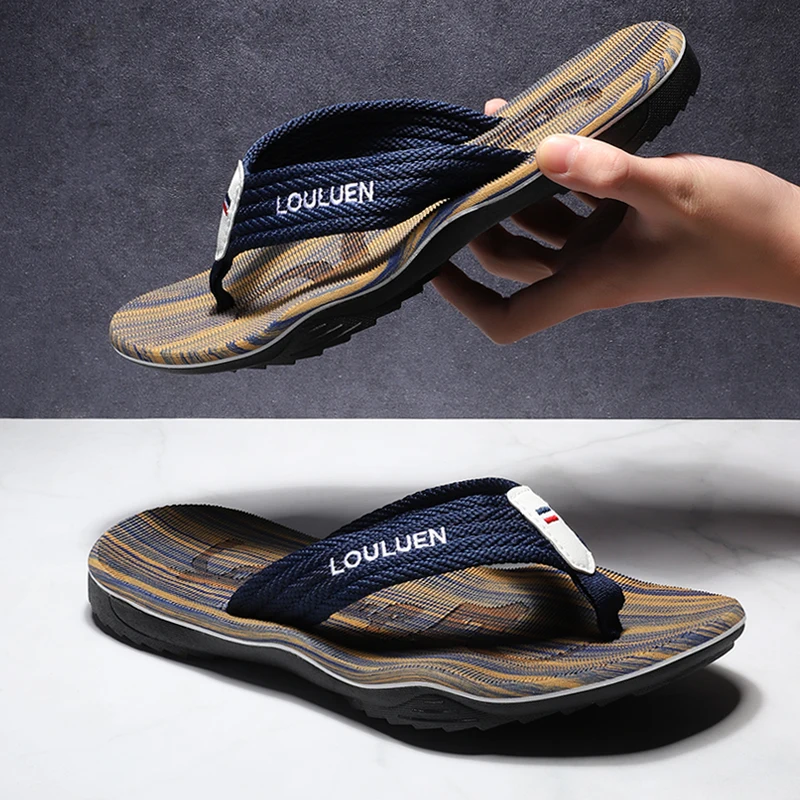 Chinelos-de-praia-respir-vel-casual-masculino-chinelos-grossos-ao-ar ...