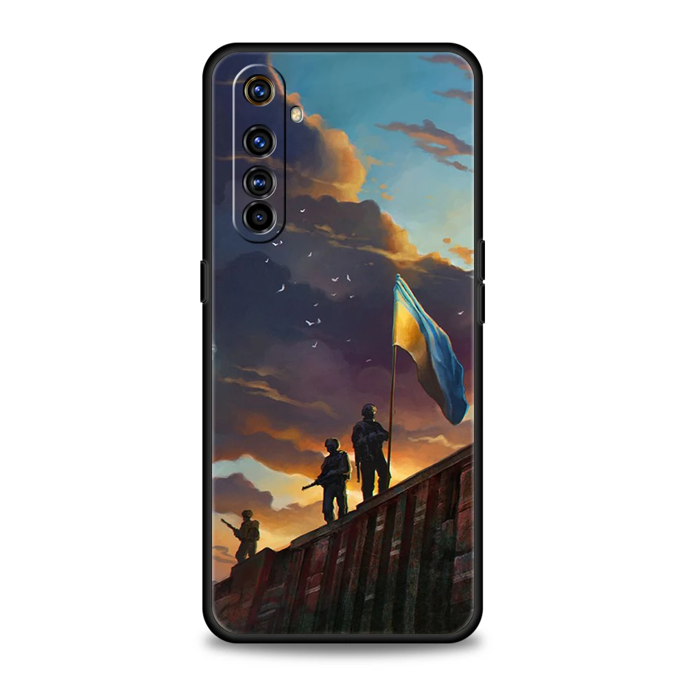 U-Ukraine Flag Shockproof Silicone Phone Case - Durable Protective Cover