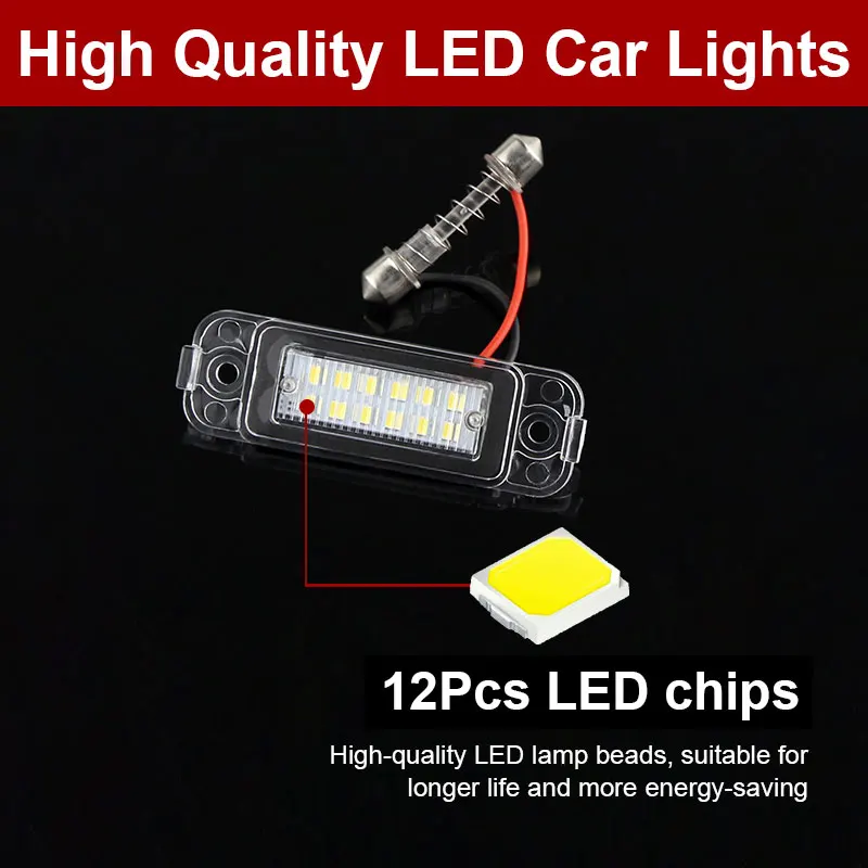 �ڵ��� LED ��ȣ�� ����Ʈ, �޸������� W163 W164 X164 ML GL A2518200066 �� ����, 2 ��