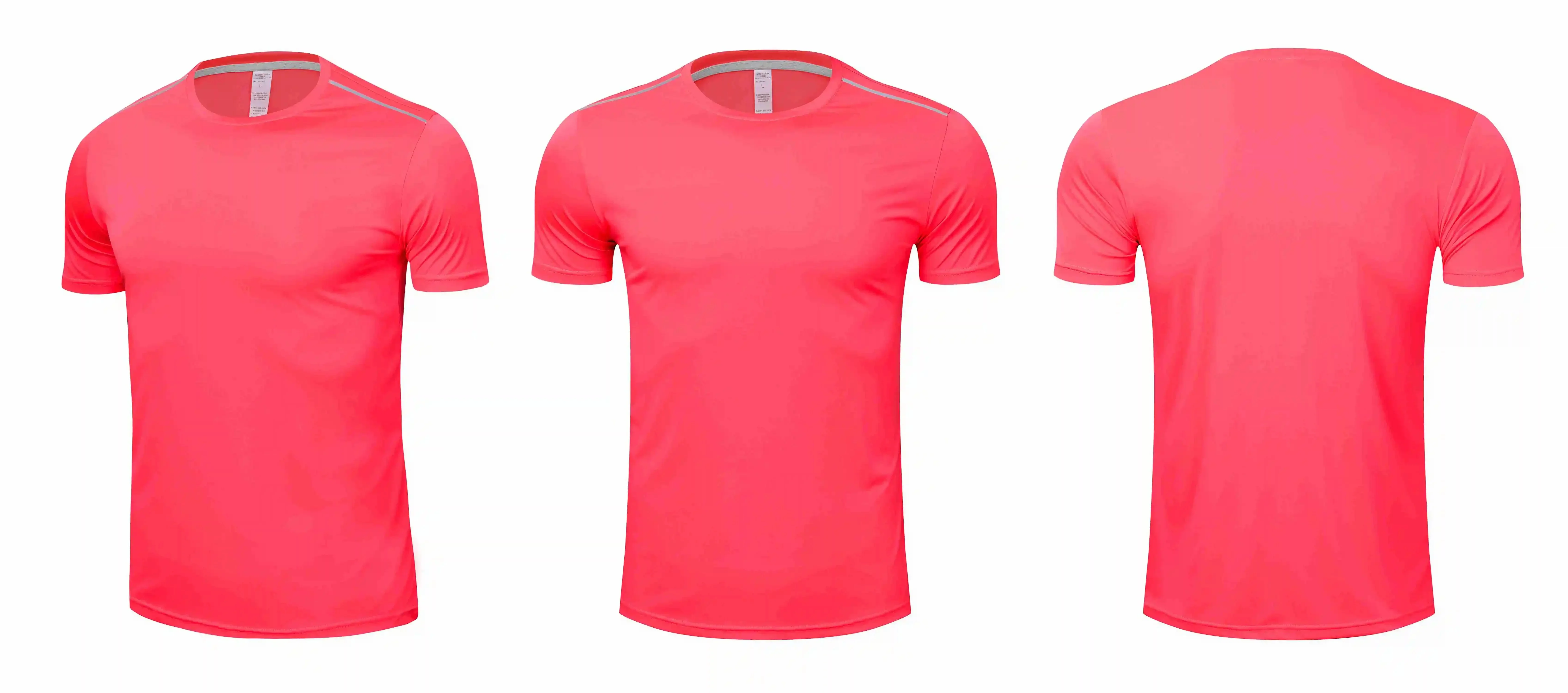 Men Women Quick Dry Short Sleeve Sport T Shirt Gym Jerseys Fitness Shirt Trainer Running T-Shirt Teenager Breathable Sportswears