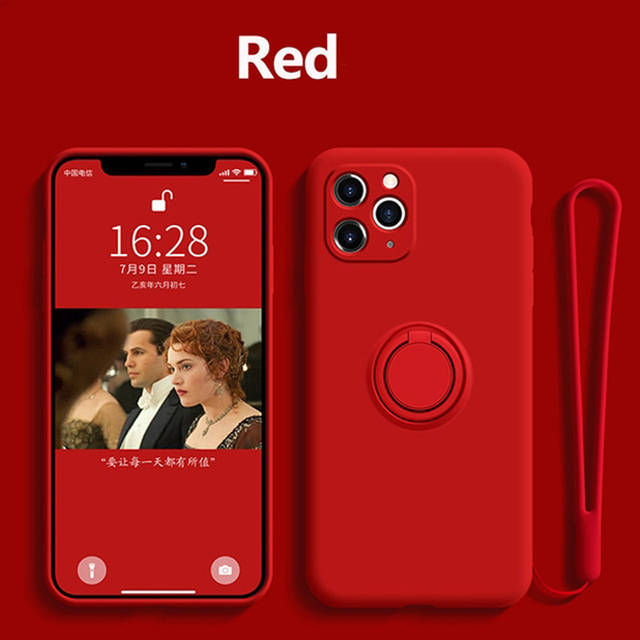 Car Magnetic Holder Soft TPU Silicone Case For iPhone 13 12 11 Pro Max 6 S 8 7 Plus X XS XR XS SE Coques Fundas Shell