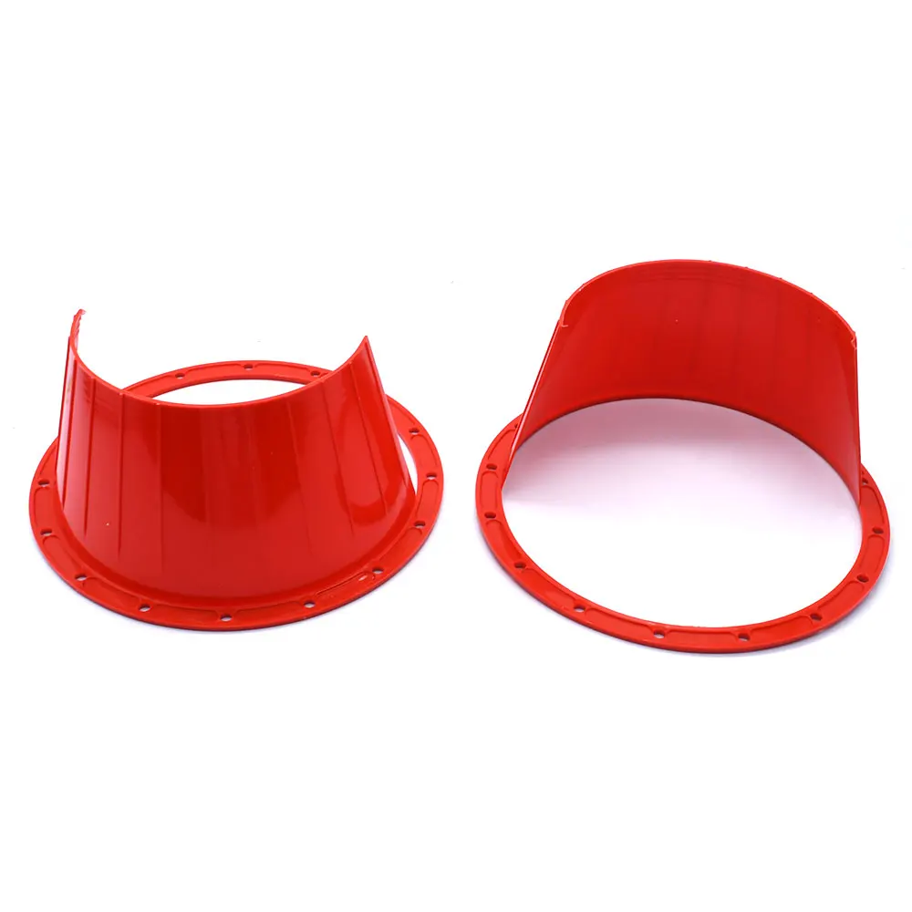 Car Door Audio Speaker Ring Plates Waterproof Cover 2Pcs 6.5 Inch audio speakers kit midrange speakers audio speaker adapter