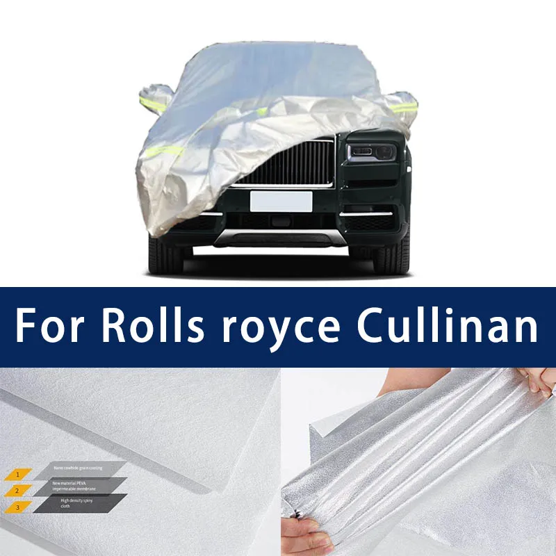 

Full car hood dust-proof outdoor indoor UV protection sun protection and scratch resistance For Rolls royce Cullinan Sun visor