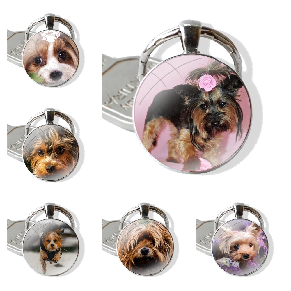 Creative Small Dog Puppy Keychain With Designer Cartoon Animal