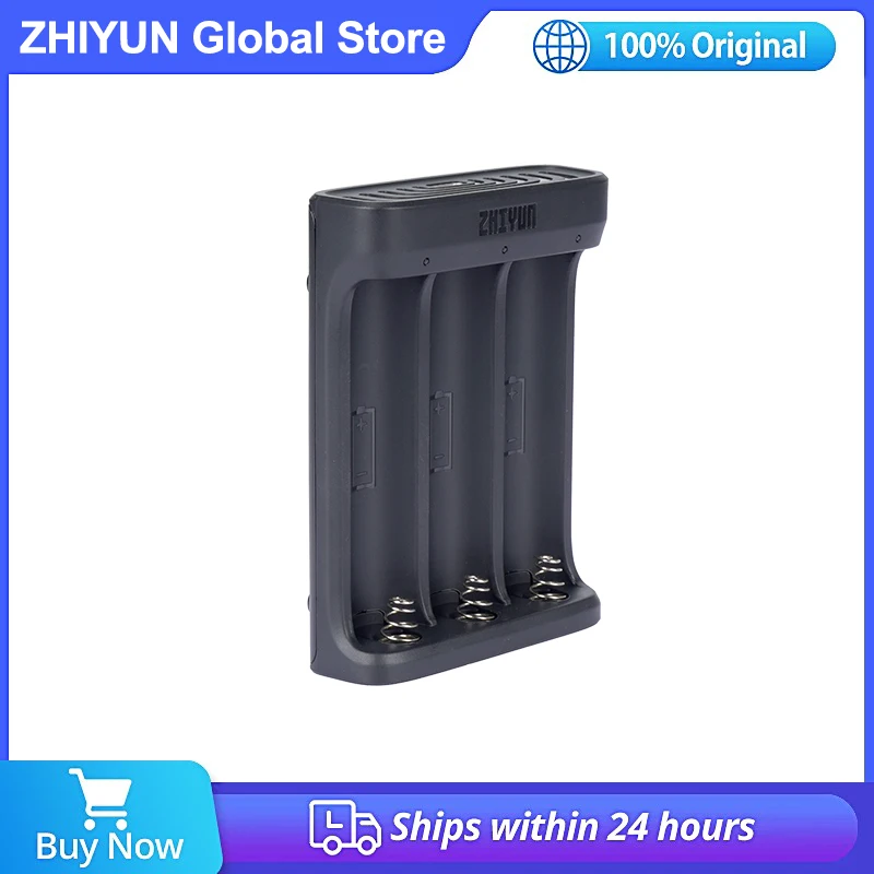 

Зарядное устройство Zhiyun 18650, 3 слота, черный, для Crane 2, карманный стабилизатор